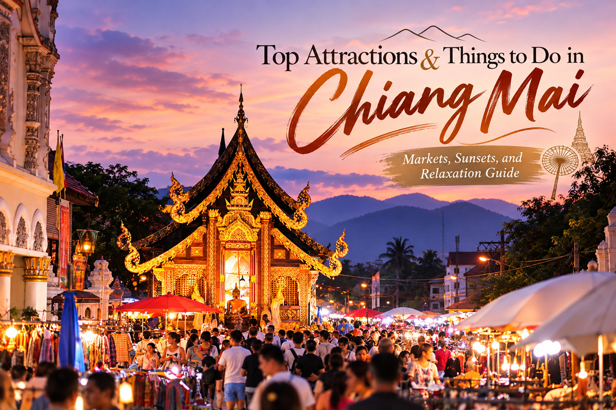 Top Attractions & Things to Do in Chiang Mai: Markets, Sunsets, and Relaxation Guide