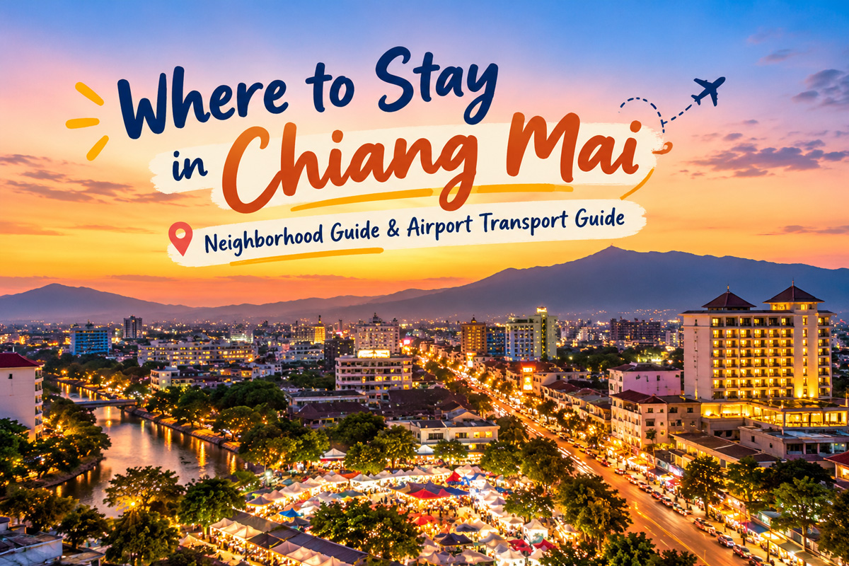Where to Stay in Chiang Mai: Neighborhood Guide & Airport Transport Guide